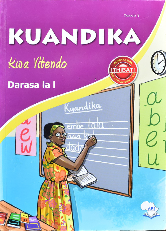 Kuandika Kwa Vitendo Darasa la 1