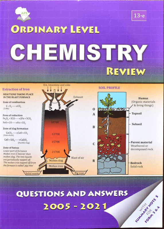 ORDINARY LEVEL CHEMISTRY REVIEW