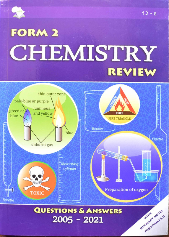 Form 2 CHEMISTRY REVIEW