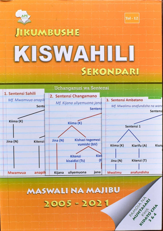 Jikumbushe Kiswahili Sekondari Maswali na Majibu