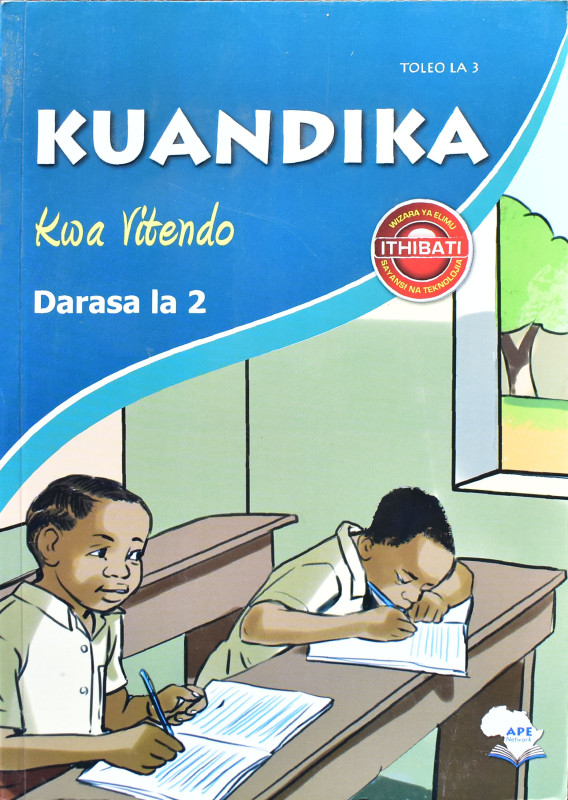 Kuandika Kwa Vitendo Darasa la 2